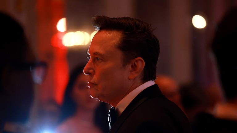 Tỷ phú Elon Musk tham dự Gala của Viện Chính sách Nước Mỹ trên hết được tổ chức tại Mar-a-Lago vào ngày 14/11 ở Palm Beach, Florida (Ảnh: Getty)