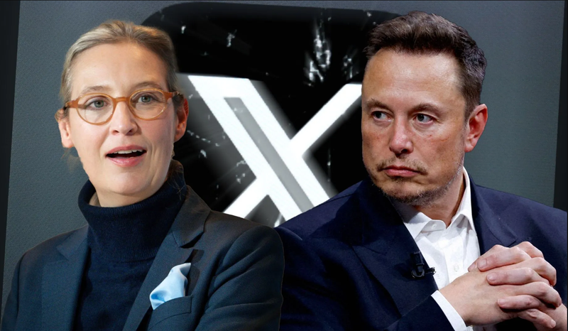 Bà Alice Weidel được Elon Musk mời phỏng vấn trong buổi phát sóng trực tuyến trên X. Ảnh: Getty.