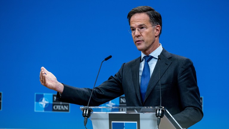 Tổng thư ký NATO Mark Rutte. Ảnh: Getty.