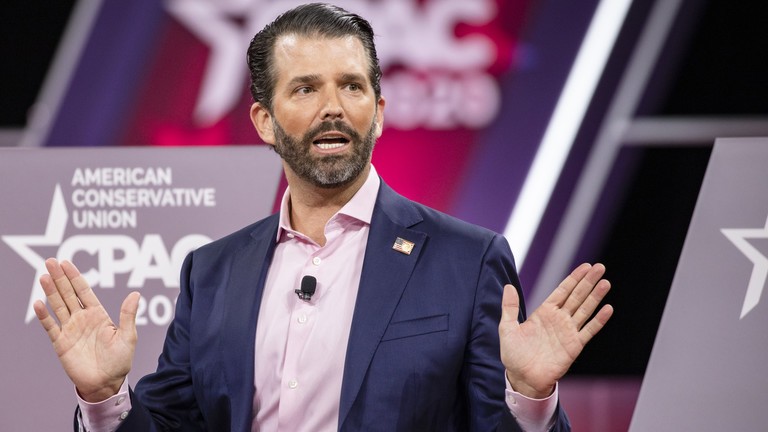 Ông Donald Trump Jr., con trai của Tổng thống đắc cử Mỹ Donald Trump. Ảnh: Getty.