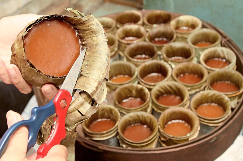 Nian gao, món bánh không thể thiếu trong dịp lễ hội mừng năm mới ở Malaysia. Ảnh: The Star.