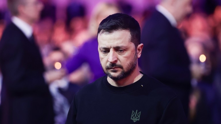 Tổng thống Ukraine Volodymyr Zelensky. Ảnh: Getty.