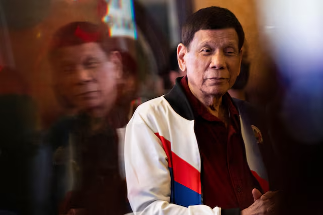 Cựu Tổng thống Philippines Rodrigo Duterte. Ảnh: Reuters.