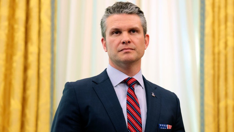 Bộ trưởng Quốc phòng Mỹ Pete Hegseth. Ảnh: Getty.