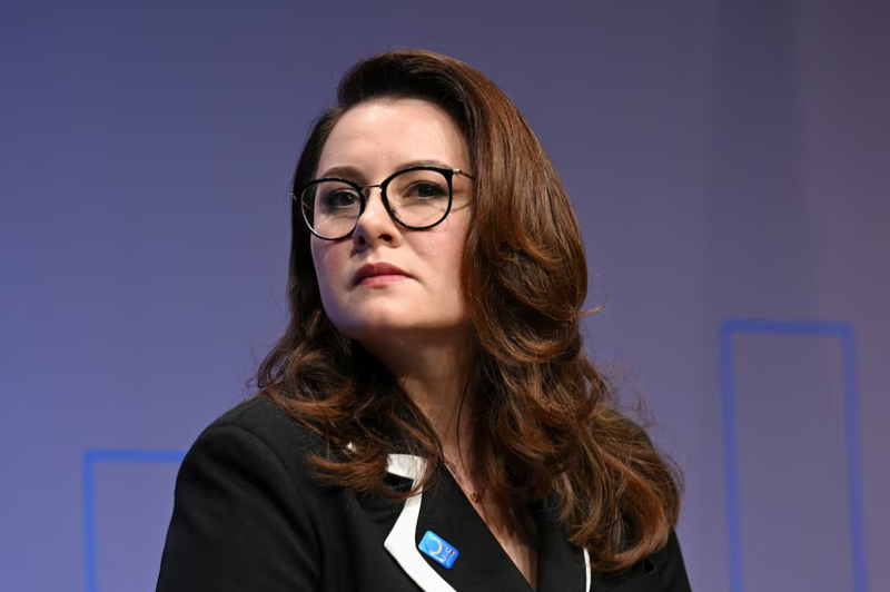 Bà Yulia Svyrydenko, Phó Thủ tướng thứ nhất kiêm Bộ trưởng Kinh tế Ukraine. Ảnh: Reuters.