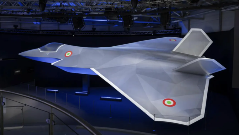 Mô hình khái niệm chiến đấu cơ Tempest. Ảnh: Defense Blog. F-47 chien dau co My 3.png