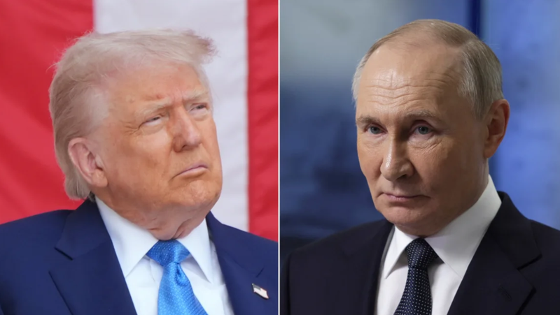 Tổng thống Mỹ Donald Trump và Tổng thống Nga Vladimir Putin. Ảnh: AFP.