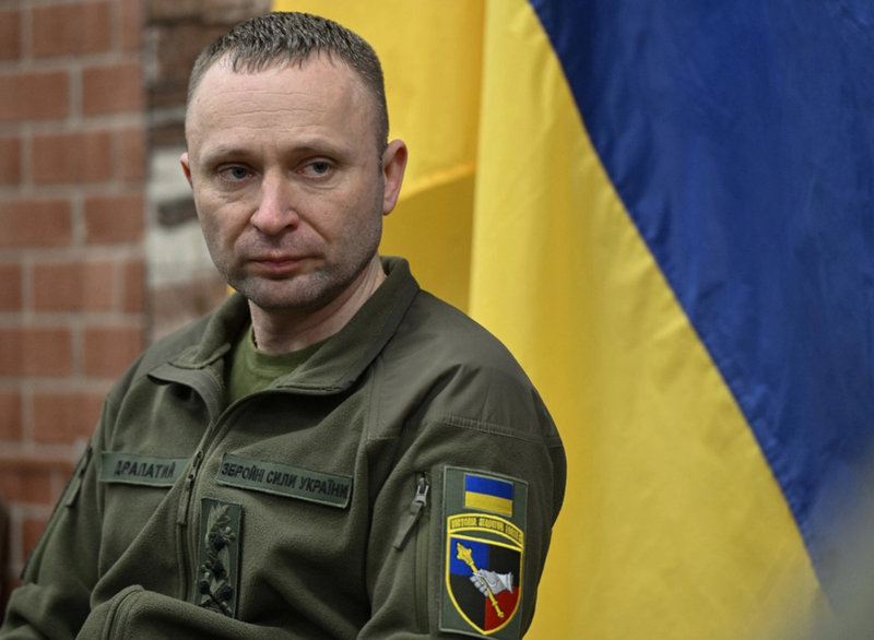 Tư lệnh Lục quân Ukraine, ông Mykhailo Drapaty, bất ngờ từ chức hôm 1/6. Ảnh: AFP.