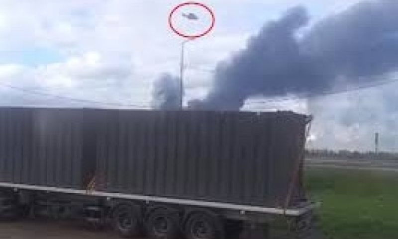 Máy bay không người lái của Ukraine trong chiến dịch "Mạng nhện". Ảnh: MW. He thong Vom Vang tan cong kieu Ukraine 3.png