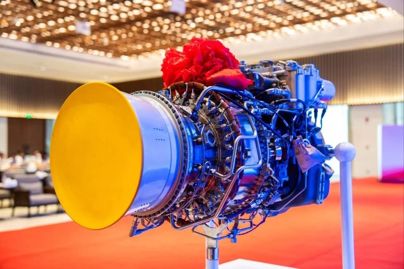 AES100 là động cơ trục tua bin 1.000 kilowatt đầu tiên do Trung Quốc sản xuất, được phê duyệt sản xuất hàng loạt. Ảnh: Xinhua.