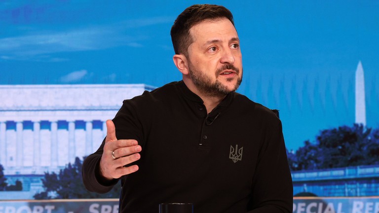 Tổng thống Ukraine Volodymyr Zelensky. Ảnh: Getty.