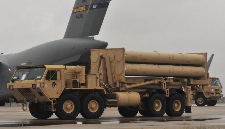 Hệ thống tên lửa đất đối không thuộc hệ thống THAAD. Ảnh: MW. Iran trút mưa lửa vào Israel Hiệu quả của hệ thống THAAD bị nghi vấn 3.jpeg