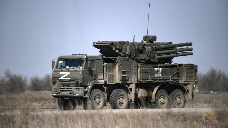 Hệ thống tên lửa phòng không Pantsir-S1. Ảnh: Sputnik.