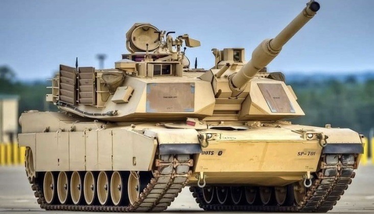 Xe tăng Abrams của Quân đội Mỹ. Ảnh: US Army.