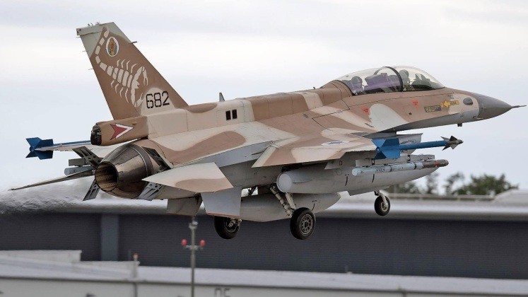Chiến đấu cơ F-16I của Không quân Israel. Ảnh: MW. Hé lộ chiến thuật không kích Iran F-35I Israel làm mắt thần, F-16I tung đòn chính xác 2.jpeg
