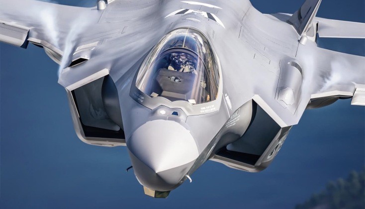 Chiến đấu cơ tàng hình F-35 của Không quân Mỹ. Ảnh: MW.