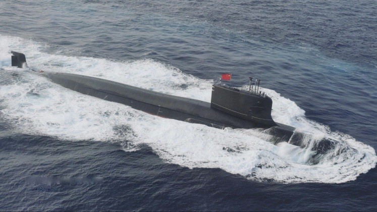 Tàu ngầm hạt nhân Type 093B của Hải quân Trung Quốc. Ảnh: MW. Tại sao quân đội Trung Quốc phát triển phương tiện để vô hiệu hóa mạng Starlink của Lầu Năm Góc 2.jpeg