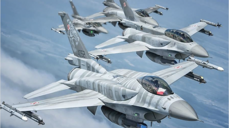 Máy bay chiến đấu F-16C/D của Không quân Ba Lan. Ảnh: MW