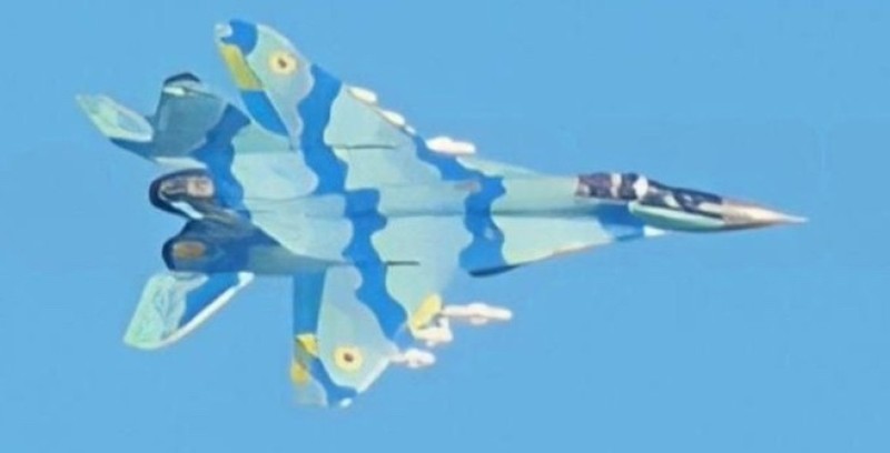 Một chiếc MiG-29 từng thuộc Không quân Azerbaijan được Ukraine sử dụng. Ảnh: MW.