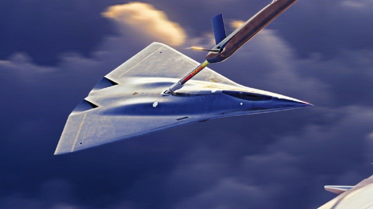 Bản vẽ ý tưởng máy bay chiến đấu thế hệ thứ 6 của Không quân Mỹ. Ảnh: Lockheed Martin. Lockheed Martin chơi lớn F-35 sẽ có 80% sức mạnh thế hệ 6 với nửa chi phí 2.jpg