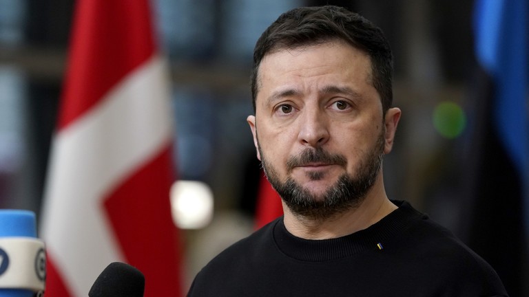 Tổng thống Ukraine Volodymyr Zelensky. Ảnh: Getty.