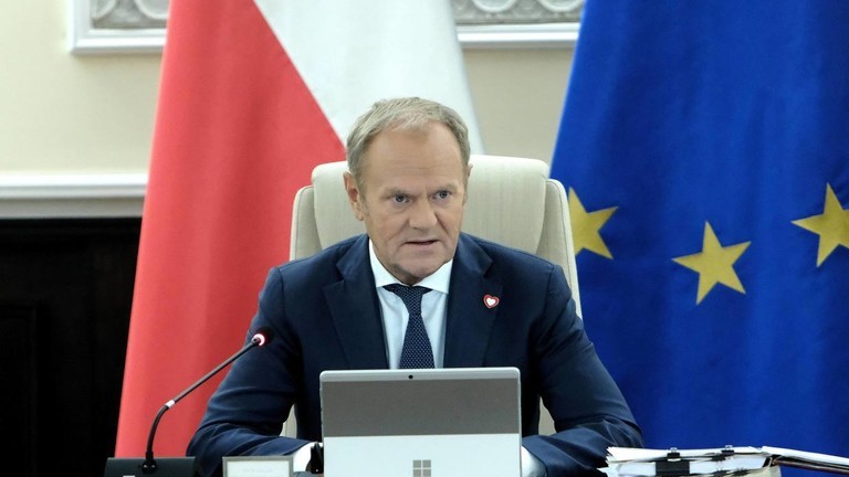 Thủ tướng Ba Lan Donald Tusk. Ảnh: Getty.