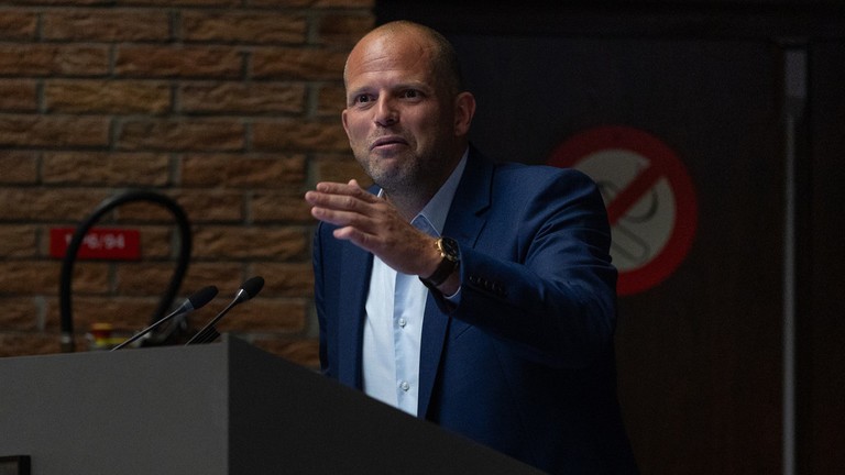 Bộ trưởng Quốc phòng Bỉ Theo Francken. Ảnh: Getty.