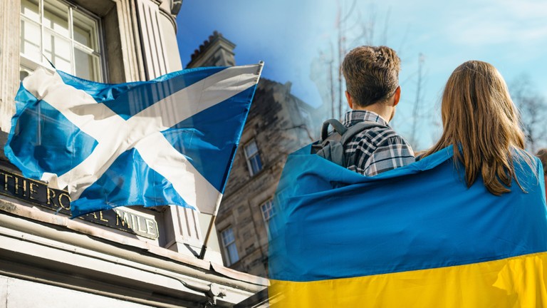 Nhiều người Ukraine ở Scotland đứng trước nguy cơ mất chỗ ở. Ảnh: Getty.