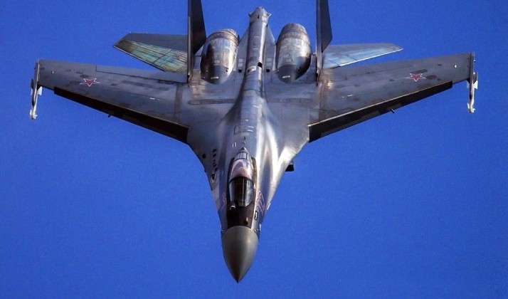 Chiến đấu cơ Su-35 của Nga. Ảnh: MW.