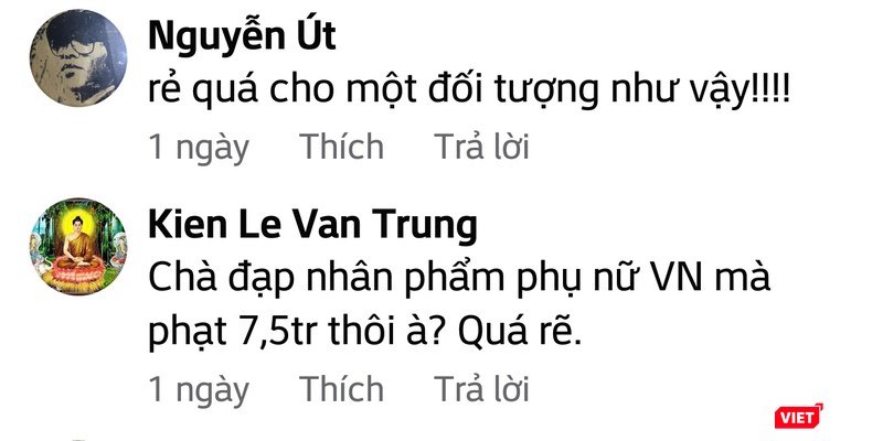 Những bình luận bức xúc của cư dân mạng. Những bình luận bức xúc của cư dân mạng.