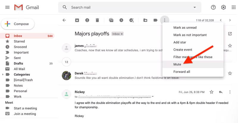 Cách tắt thông báo Gmail. Ảnh: CNET Cách tắt thông báo Gmail. Ảnh: CNET