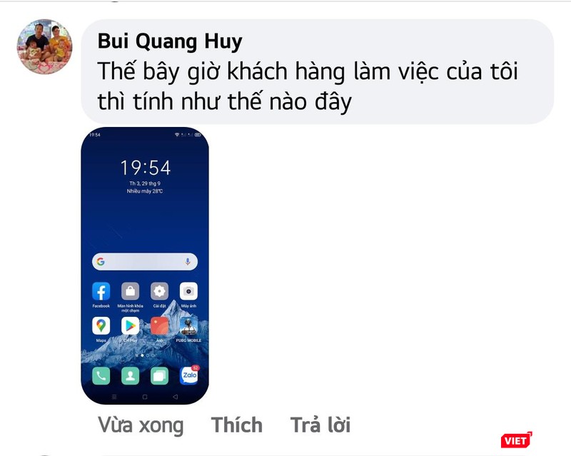 Những bình luận bức xúc của khách hàng.