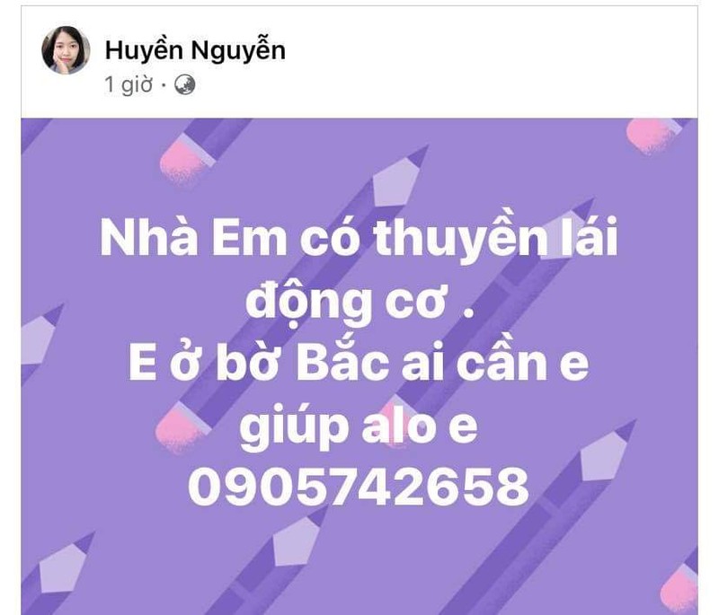 Những phương tiện cứu hộ "dã chiến" giảm tải cho lực lượng chức năng. Ảnh: FB Huyền Nguyễn Những phương tiện cứu hộ "dã chiến" giảm tải cho lực lượng chức năng. Ảnh: FB Huyền Nguyễn