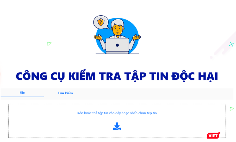 Công cụ kiểm tra tập tin độc hại.