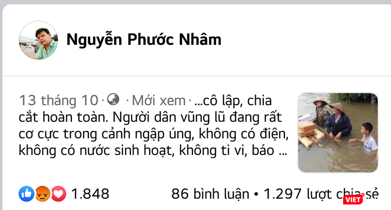 Bài đăng nhận được hàng ngàn lượt tương tác. Bài đăng nhận được hàng ngàn lượt tương tác.