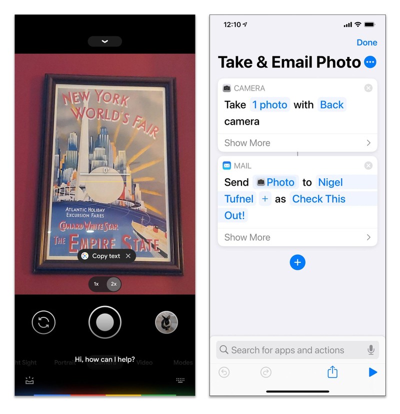 Trợ lý ảo có thể giúp bạn rảnh tay khi chụp ảnh. Ảnh: The New York Times Trợ lý ảo có thể giúp bạn rảnh tay khi chụp ảnh. Ảnh: The New York Times