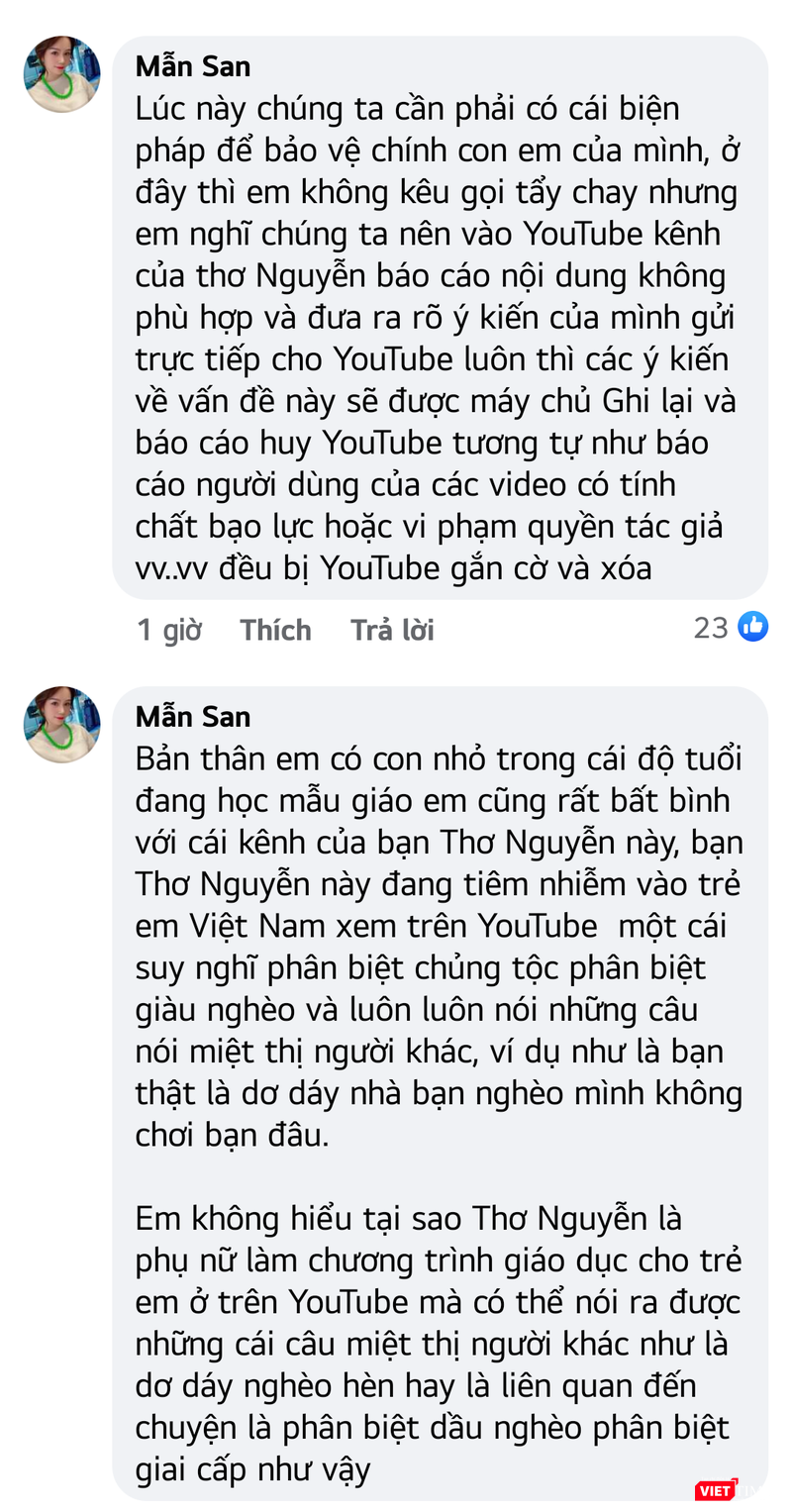 Bình luận của cộng đồng mạng.