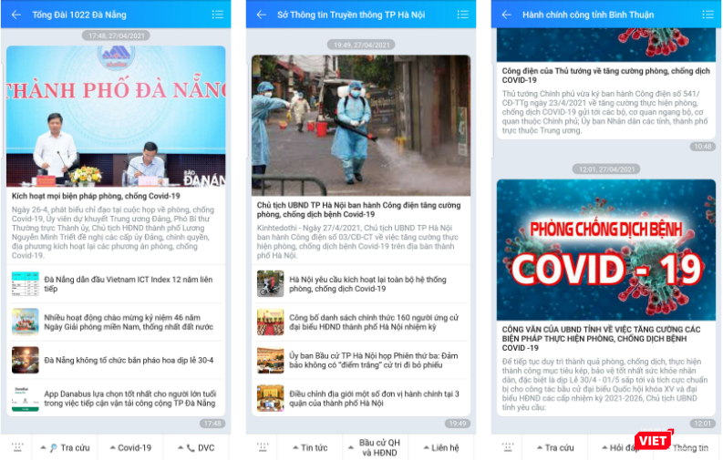 Hàng loạt địa phương gửi khuyến cáo qua Zalo.