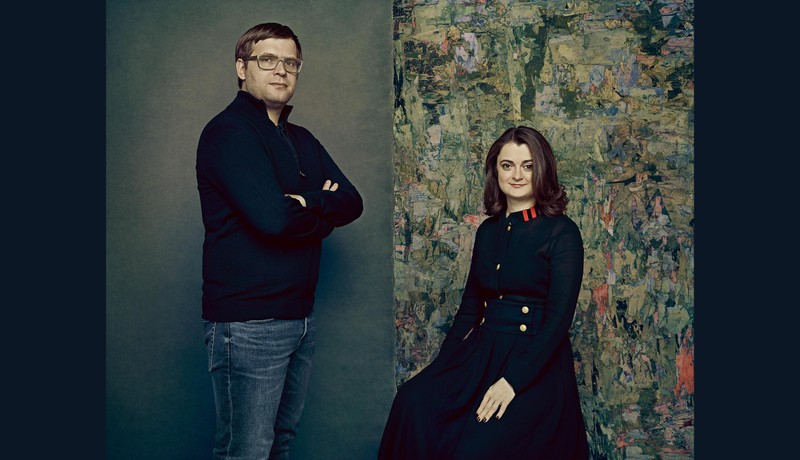 Nhà đồng sáng lập Wintermute Evgeny Gaevoy và vợ Marina Gurevich - hiện đang là Giám đốc điều hành công ty (Ảnh: Forbes)