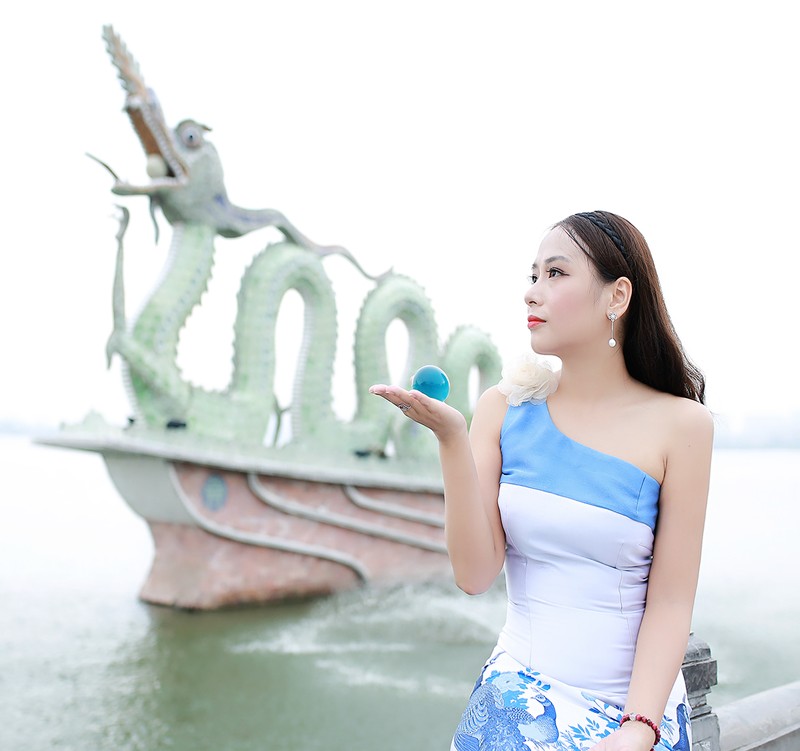 Á hậu Thu Hiền kể sự tích “Cá chép hóa rồng” qua bộ ảnh mới ảnh 15 Hình 14