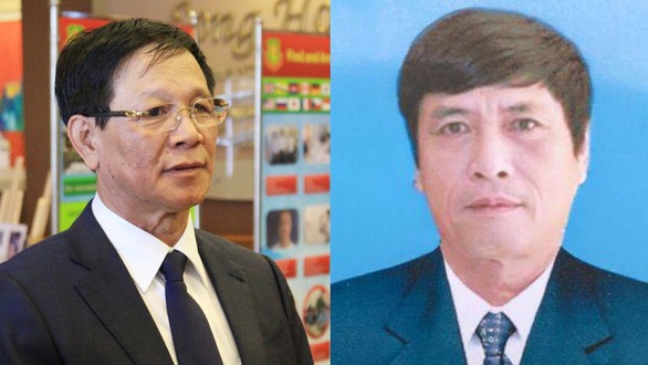 Ông Phan Văn Vĩnh (trái) và Nguyễn Thanh Hóa (phải)