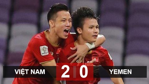 Đá bại Yemen 2-0 để đoạt vị trí thứ ba bảng D Asian Cup 2019 với 3 điểm.