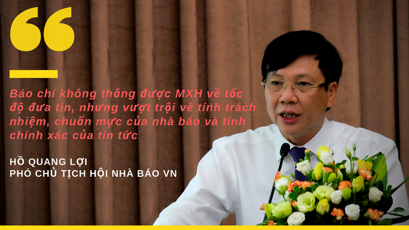 Ông Hồ Quang Lợi: "Sự phát triển mạnh mẽ của truyền thông xã hội đã ảnh hưởng rất lớn đến hoạt động của các cơ quan báo chí".