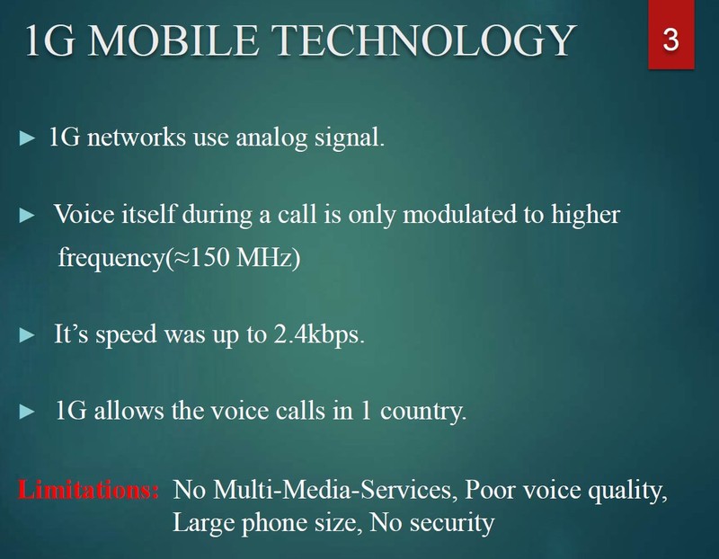 Hệ thống 1G Hệ thống 1G