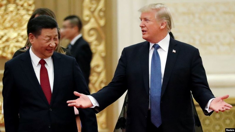 Tổng thống Trump và Chủ tịch Tập Cận Bình. Tổng thống Trump và Chủ tịch Tập Cận Bình.