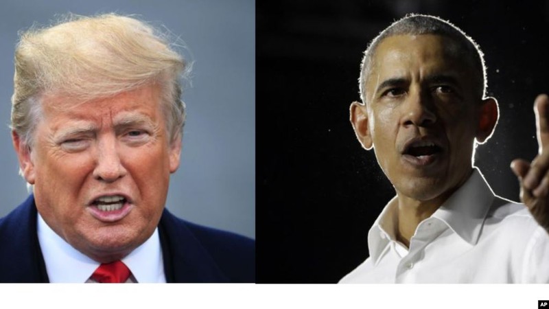 Tổng thống Trump và cựu TT Obama cùng giành danh hiệu "người đàn ông đáng ngưỡng mộ nhất" của năm.