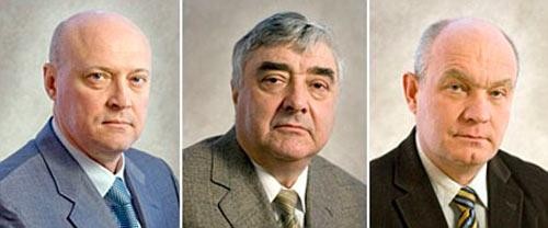 Từ trái sang phải Sergey Ryzhov, Gennady Banyuk và Nikolay Trunov. Ảnh Daily Mail. Từ trái sang phải Sergey Ryzhov, Gennady Banyuk và Nikolay Trunov. Ảnh Daily Mail.