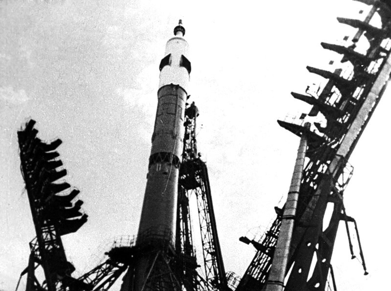 Ra mắt tàu vũ trụ Soyuz-4 tại Cosmodrome Baikonur vào ngày 14/1/1969.Nguồn: Sputniknews.