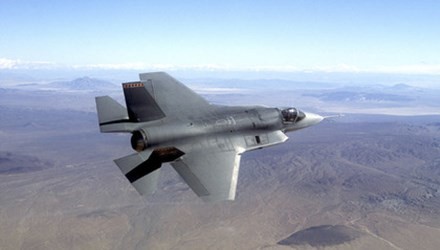 Tiêm kích F-35 Mỹ. Ảnh: AP