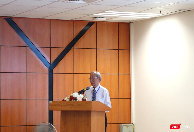 GS. TS. Trần Hồng Quân – Chủ tịch Hiệp hội các trường ĐH, CĐ Việt Nam. Ảnh: Minh Thúy